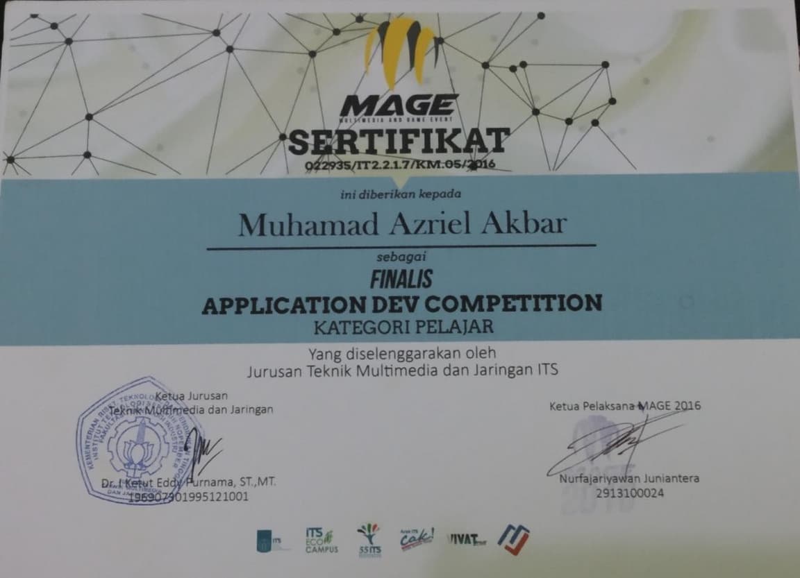 Finalis Tingkat Nasional (Top 10 Finalist)